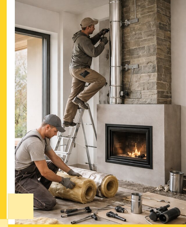 Монтаж дымоходов для каминов в Королёве от 15596 р. ЭриданКор