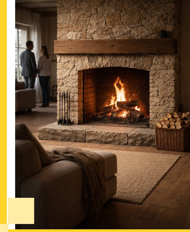 Открытые камины под ключ в Королёве от 155955 р. ЭриданКор