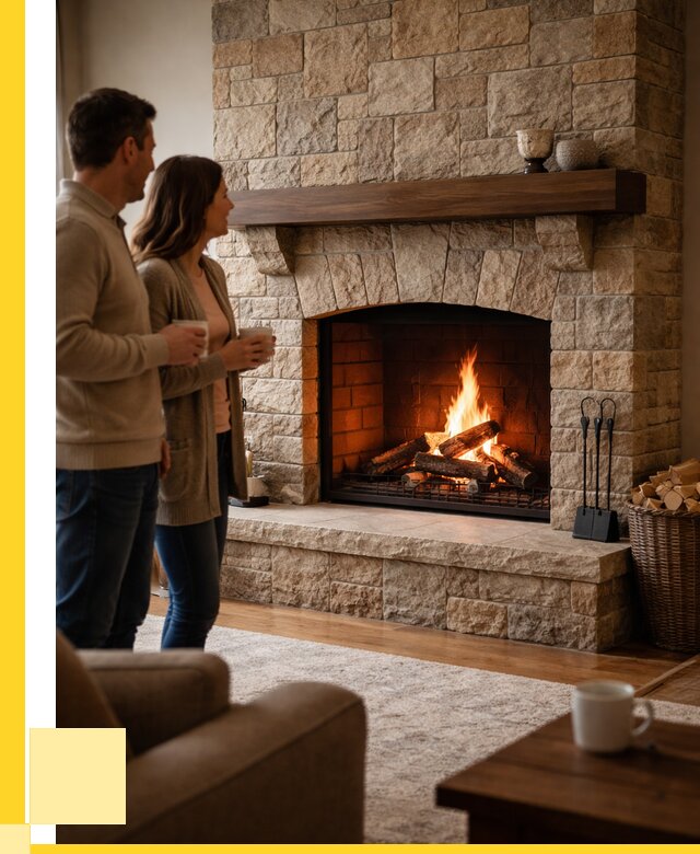 Каменные камины на заказ в Королёве от 187146 р. | ЭриданКор