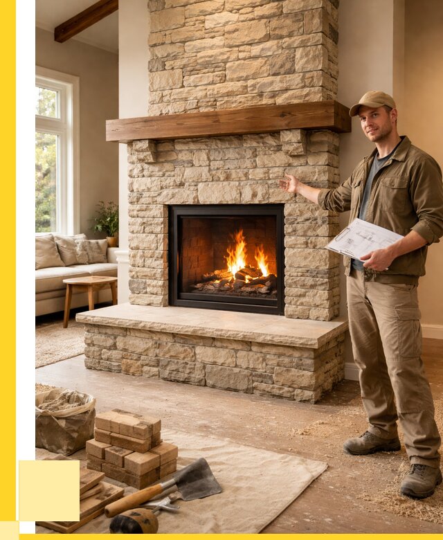 Камины под ключ в Королёве от 187146 р. | ЭриданКор — установка