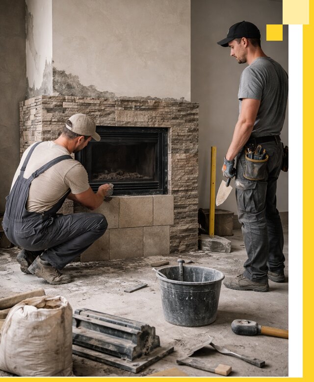 Камины под ключ в Королёве: проект, изготовление и монтаж