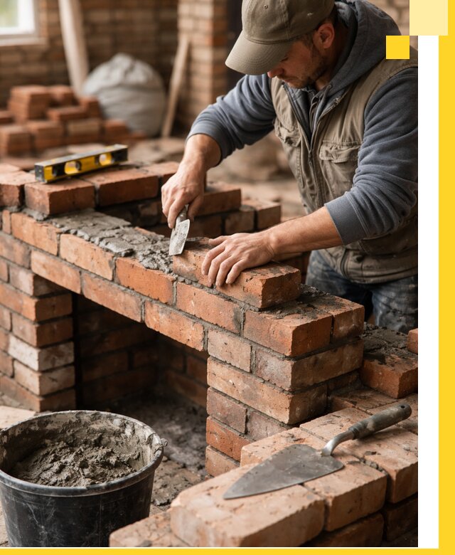 Кладка каминов под ключ в Королёве профессиональная отделка и монтаж