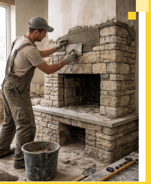 Строительство каминов под ключ в Королёве от проектирования до монтажа