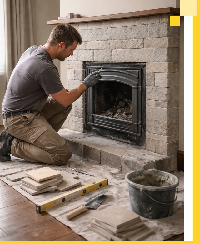 Профессиональный ремонт каминов в Королёве восстановление и сервис