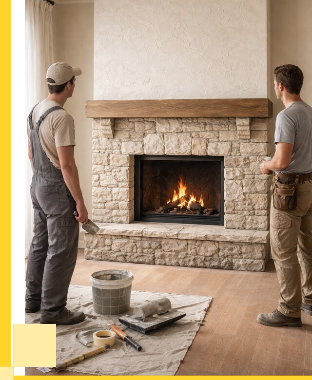 Отделка каминов в Королёве от 6758 р. под ключ | ЭриданКор