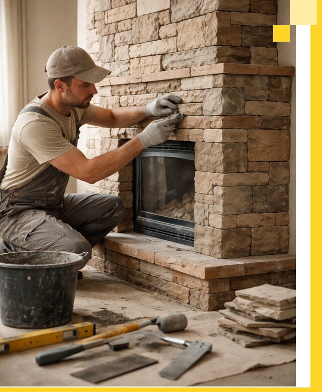 Проектирование и установка печей-каминов под ключ в Королёве