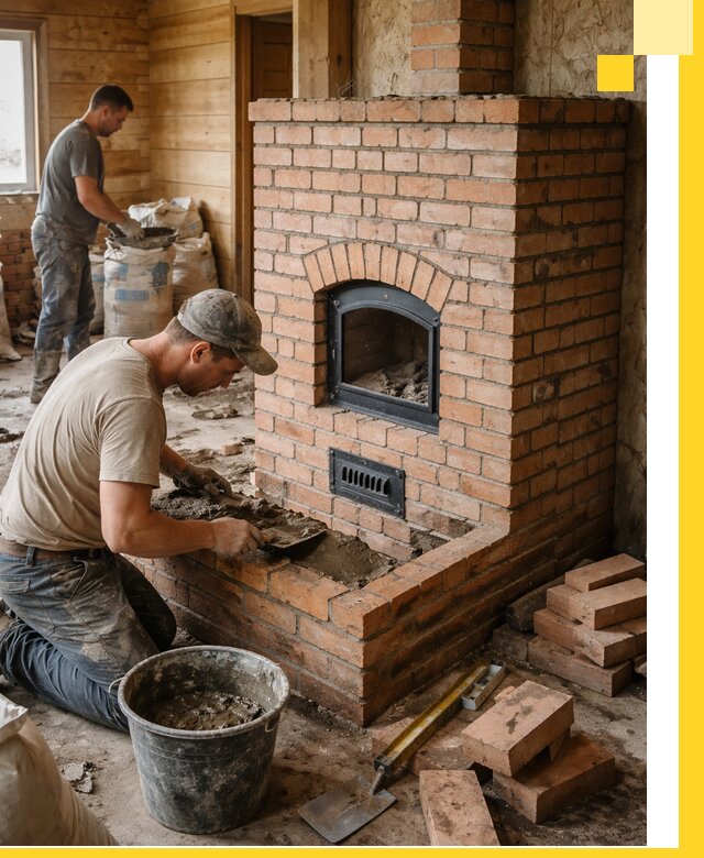 Профессиональное строительство печей в Королёве под ключ