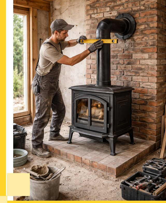 Монтаж печей установка банной печи в Королёве от 15596 р. | ЭриданКор