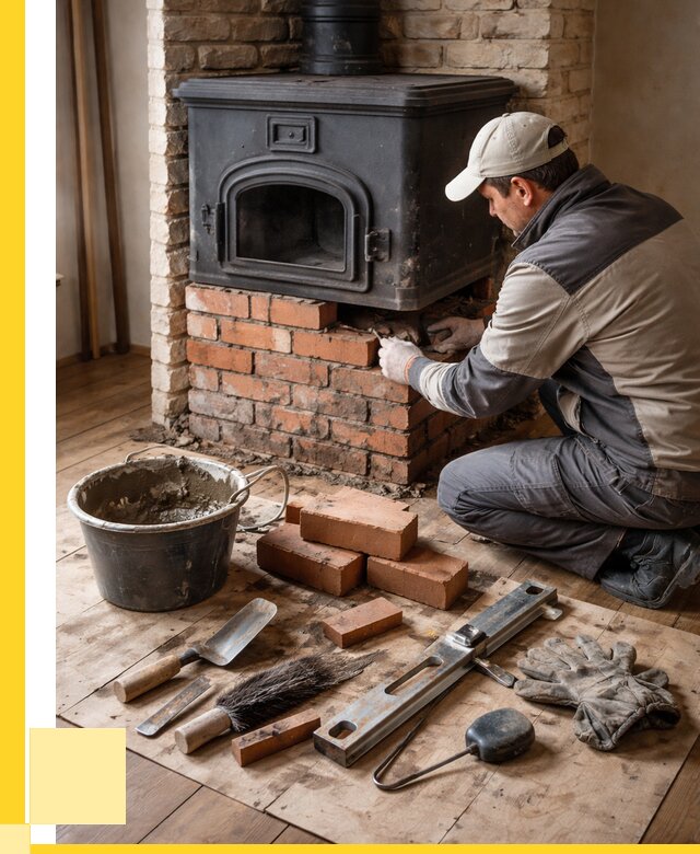 Ремонт печей в Королёве от 12476 р., услуги печника ЭриданКор
