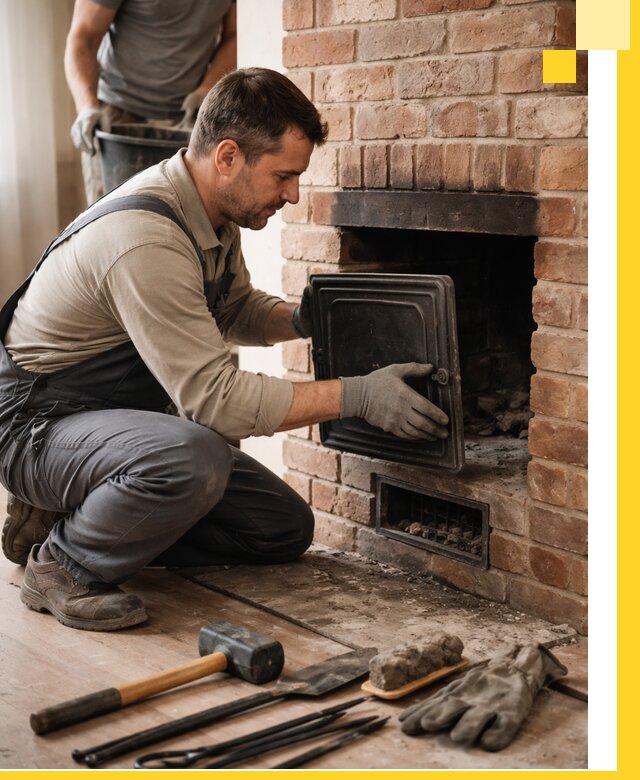 Ремонт печей в Королёве с гарантией качества и безопасности
