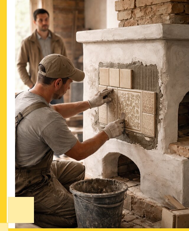 Отделка печей и банных печей в Королёве от 36390 р. | ЭриданКор