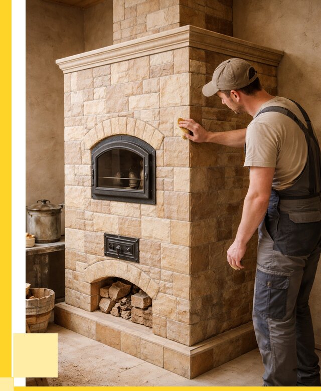 Облицовка печей в Королёве от 4679 р. под ключ | ЭриданКор