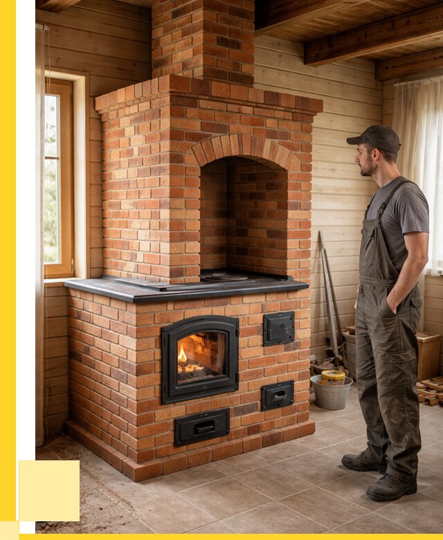 Кирпичные печи в Королёве: купить от 155955 р. | ЭриданКор