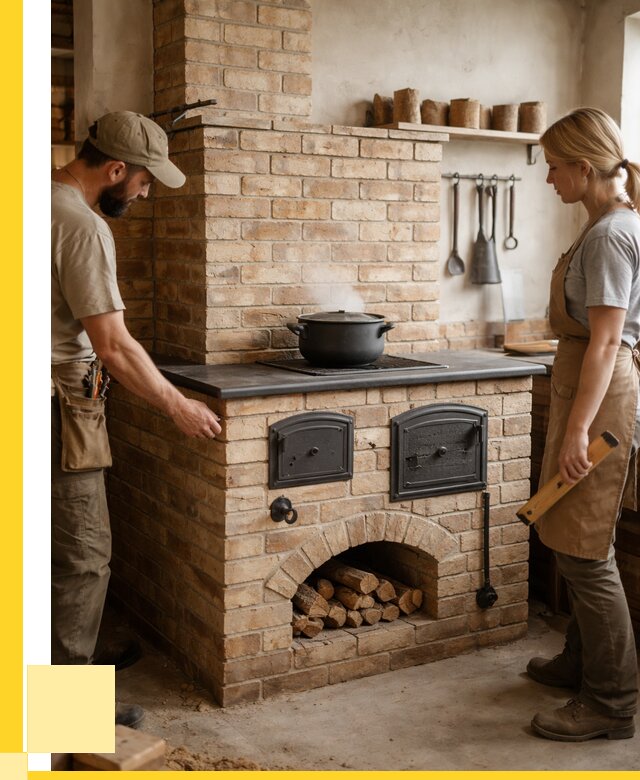 Варочно отопительные печи в Королёве от 93573 р. | ЭриданКор