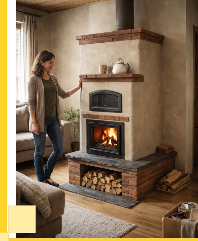 Печи шведки в Королёве от 88375 р. | ЭриданКор — печь шведка