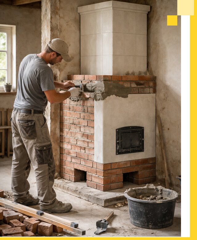 Изготовление и установка печей-голландок под ключ в Королёве