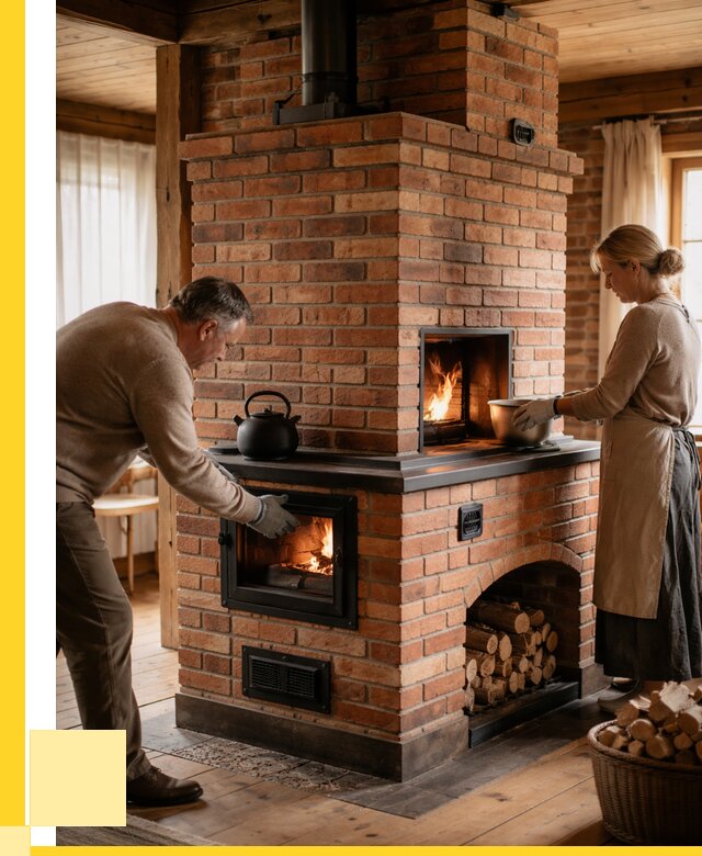 Печи для загородного дома под ключ в Королёве от 83176 р. | ЭриданКор