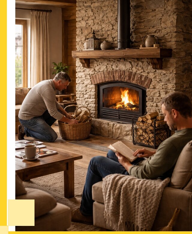 Печи в частном доме в Королёве от 77978 р. | ЭриданКор дров