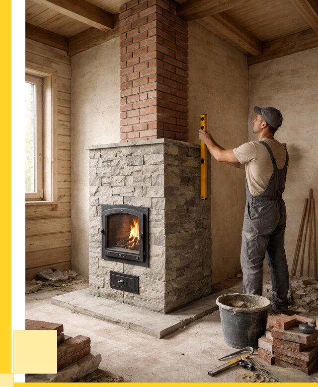 Печи и дымоходы под ключ в Королёве от 46787 р., ЭриданКор