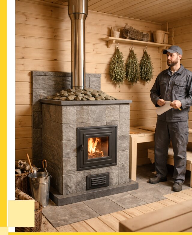 Печи для бани под ключ в Королёве от 124764 р. | ЭриданКор