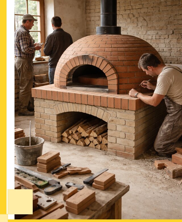 Помпейская печь дровяная для пиццы в Королёве | ЭриданКор от 207940 р.