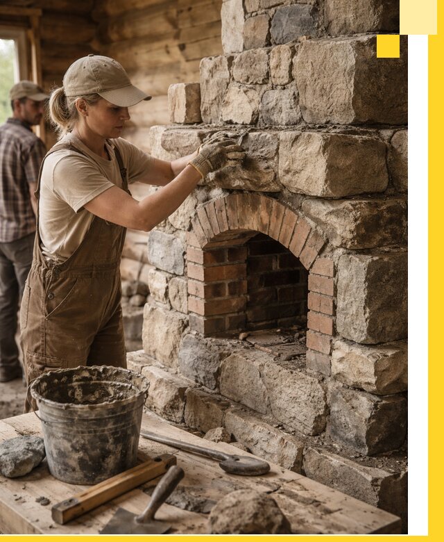 Каменные печи на заказ и монтаж в Королёве, долговечные решения