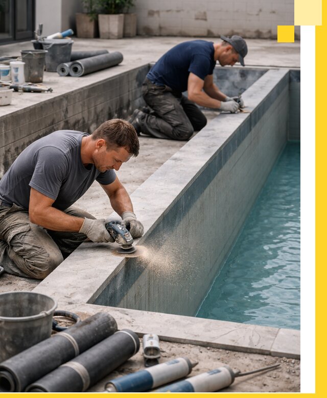 Профессиональный ремонт бассейнов под ключ в Королёве