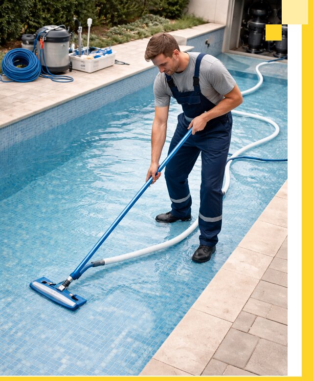 Профессиональная чистка бассейнов и фильтров в Королёве под ключ