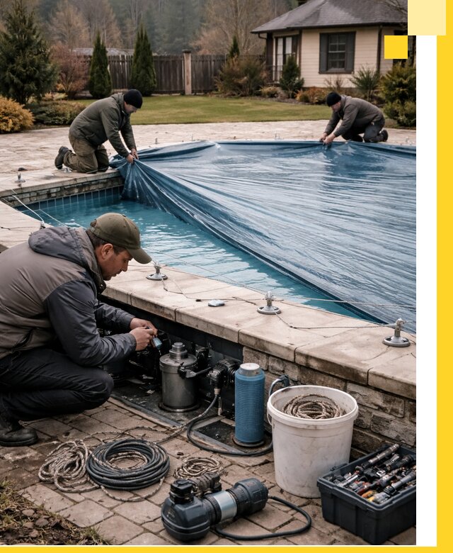 Консервация бассейнов в Королёве: подготовка к длительному хранению