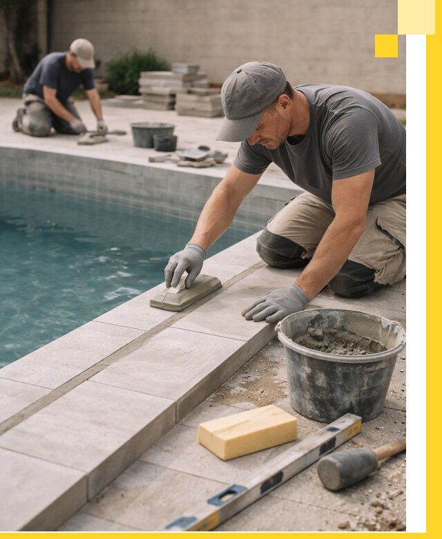 Отделка бассейнов в Королёве: декоративная отделка и гидроизоляция