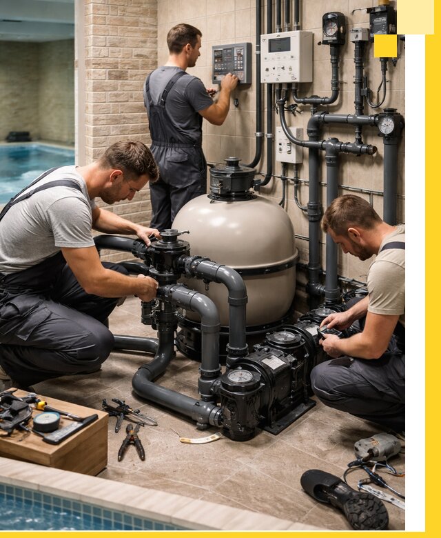 Комплексное оборудование для бассейнов под ключ в Королёве