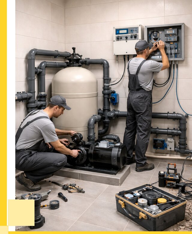 Монтаж оборудования для бассейнов в Королёве от 41588 р. | ЭриданКор