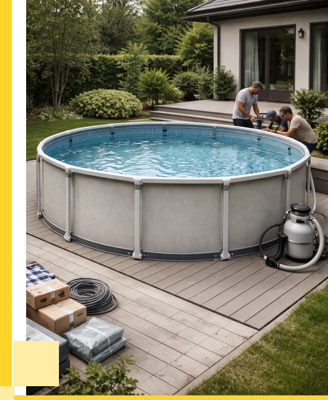 Купить каркасные бассейны в Королёве от 46787 р. | ЭриданКор