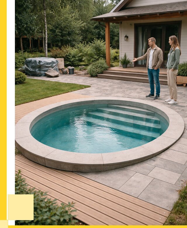 Бассейн на даче под ключ в Королёве от 207940 р., ЭриданКор