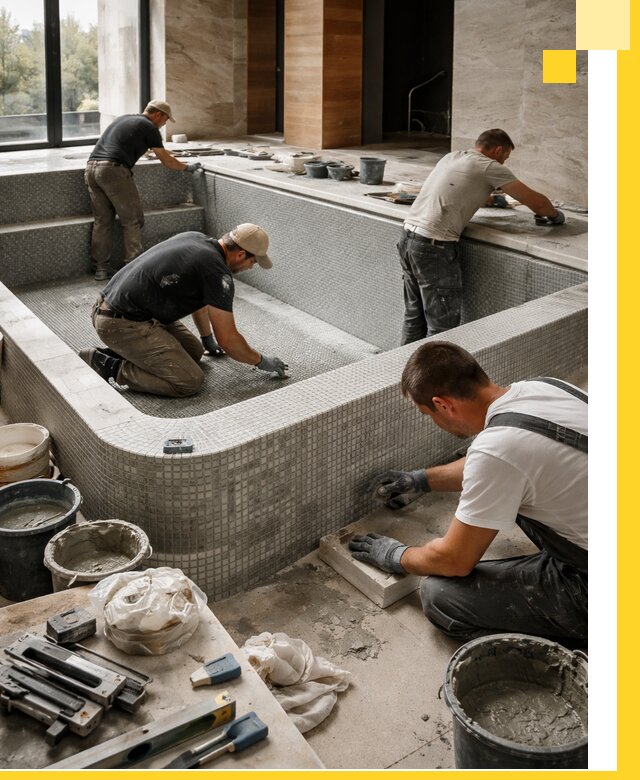 Строительство и установка СПА бассейнов под ключ в Королёве