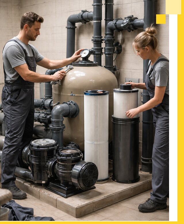 Фильтры и системы фильтрации для бассейнов в Королёве