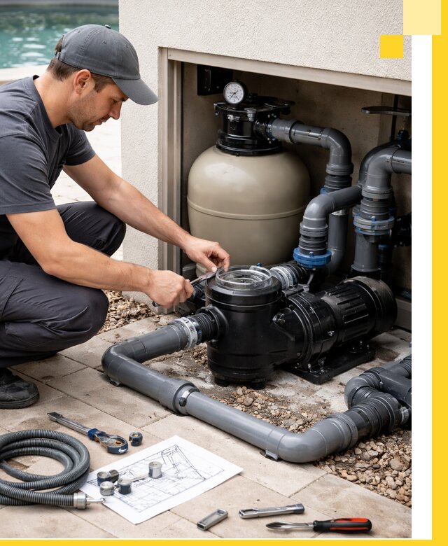 Поставка, монтаж и сервис насосов для бассейнов в Королёве