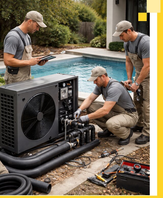 Проектирование и установка тепловых насосов для бассейнов в Королёве