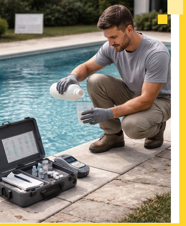 Профессиональная дезинфекция воды в бассейне в Королёве