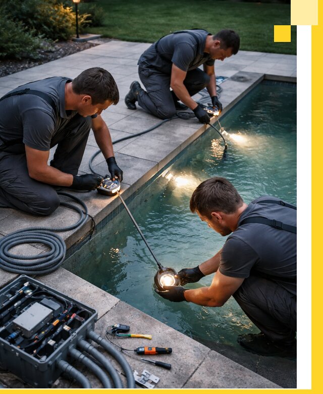 Профессиональное освещение бассейнов в Королёве: дизайн и монтаж