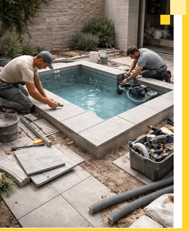 Мини бассейны под ключ в Королёве, дизайн и установка