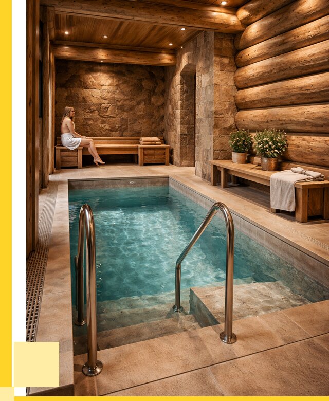 Аренда бани с бассейном в Королёве от 1559550 р. | ЭриданКор