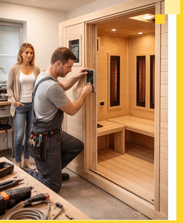 Инфракрасные сауны под ключ в Королёве продажа и установка