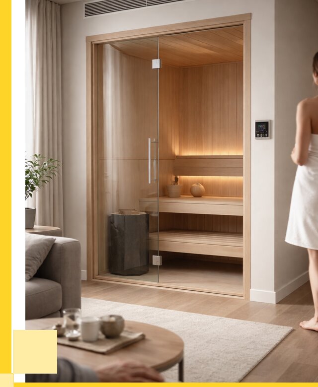 Сауна в квартире под ключ в Королёве от 124764 р. ЭриданКор