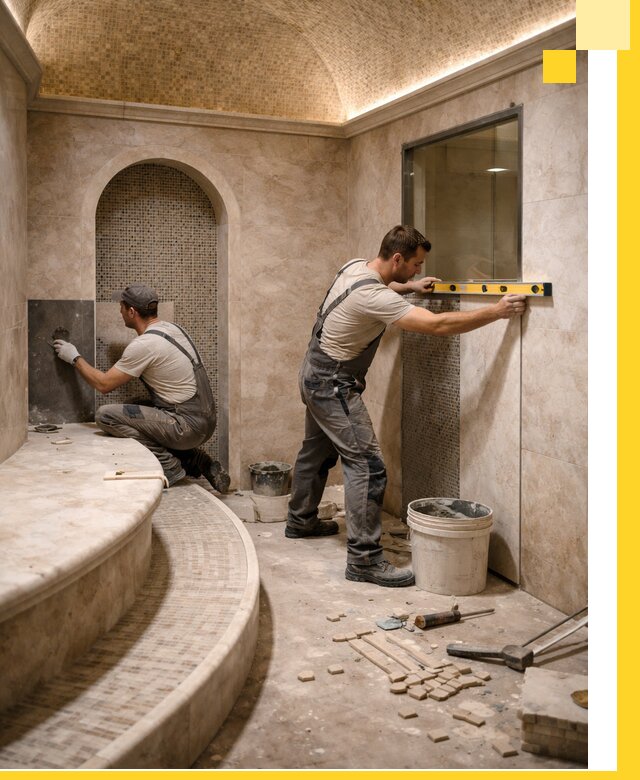 Проектирование и строительство саун с хамамом под ключ в Королёве