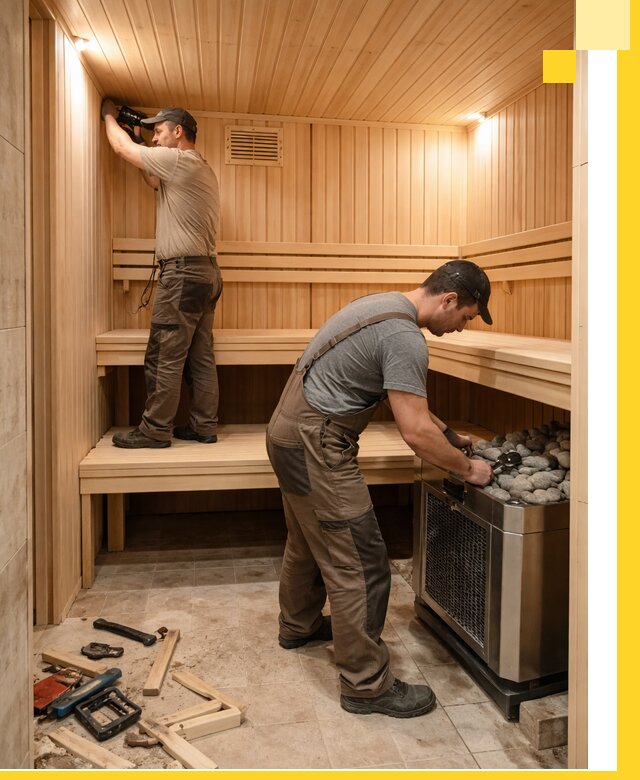 Купить сауну под ключ в Королёве с монтажом и гарантией