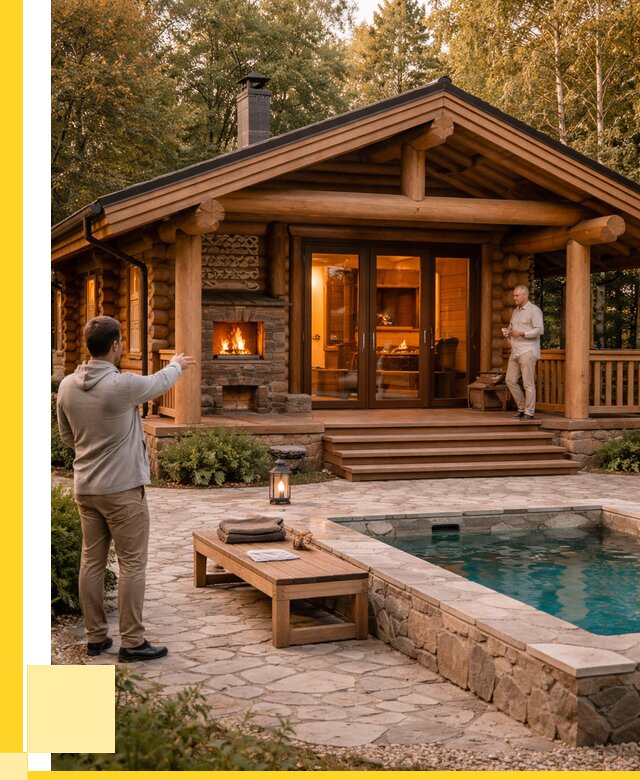 Проекты бань и хамам в Королёве от 25993 р. | ЭриданКор