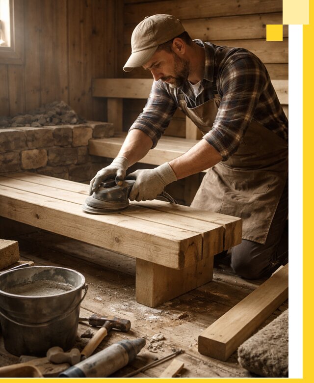 Ремонт бань под ключ в Королёве с гарантией качества и сроков