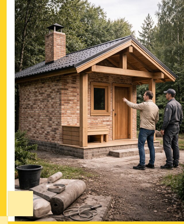 Кирпичные бани и печи в Королёве от 363895 р. | ЭриданКор