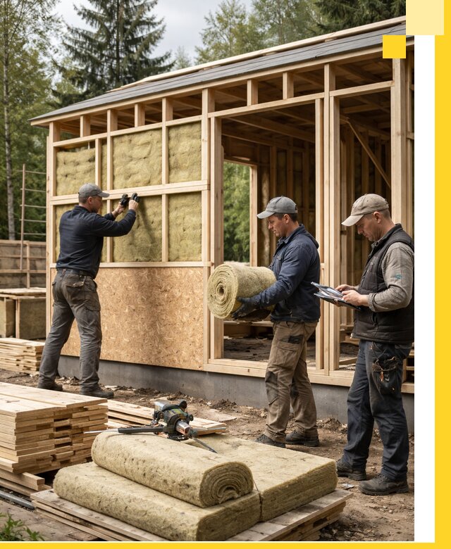 Проектирование и строительство каркасных бань в Королёве под ключ